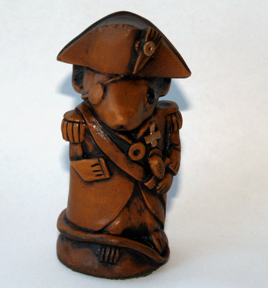 Admiral Lord Nelson in mouse form, front
