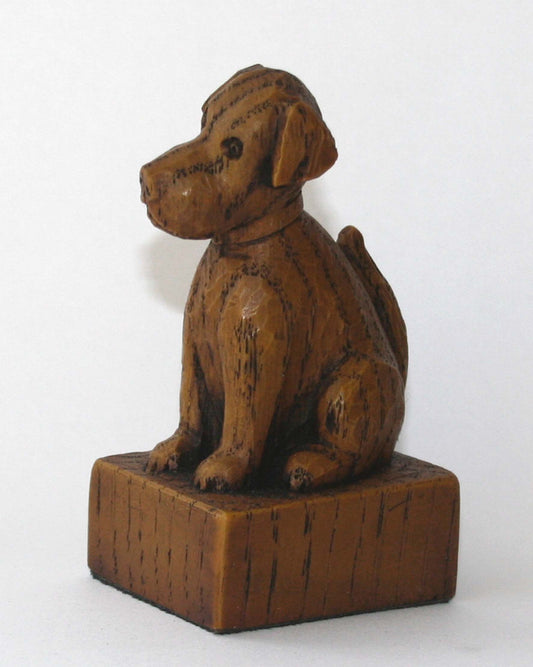 Church Verger’s Little Terrier Dog left