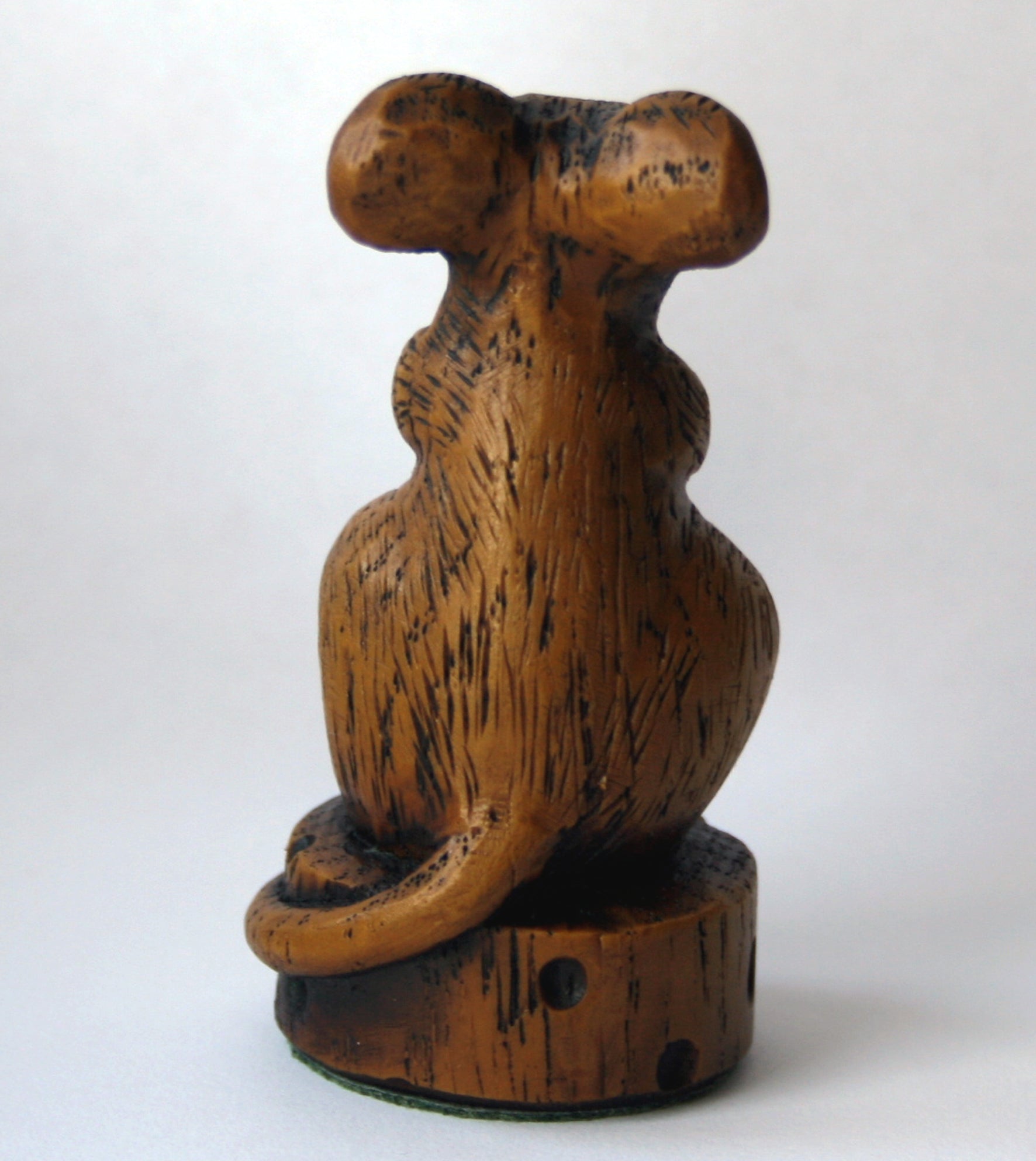 Mouse Praying on Cheese, back