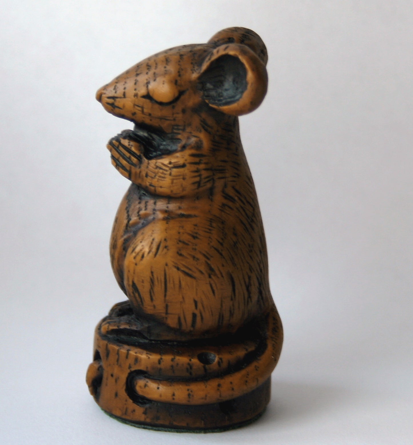 Mouse Praying on Cheese, left