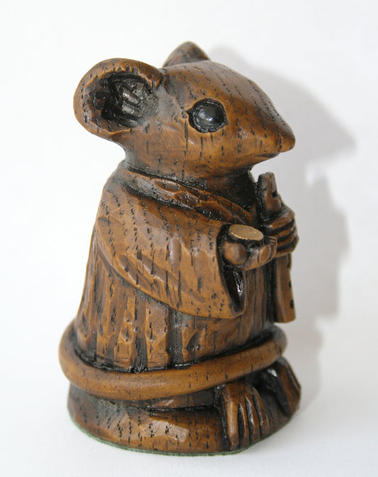 Church Mouse Busking with flute right
