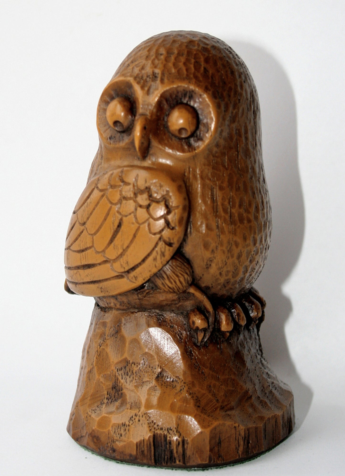 Wise Old Owl with mouse